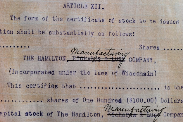 Hamilton Incorporation