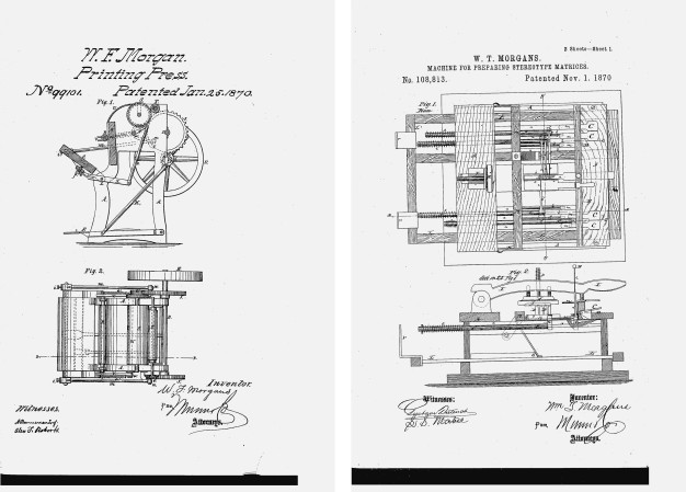 US Patents 99101 & 108813