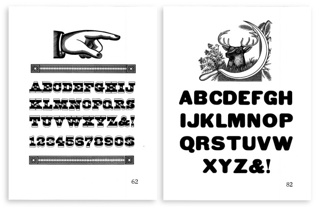 Final versions of folio page 62 (left) and page 82 (right).