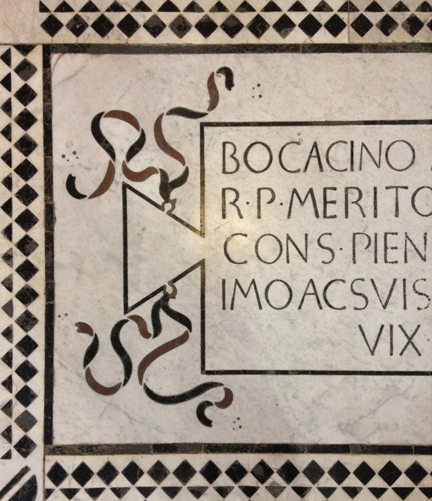 Ledger floor tomb, Basilica of Santa Croce, Florence