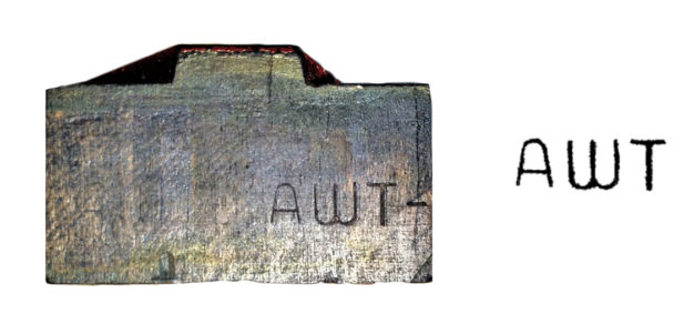 Allied Wood Type Mfg Co stamp