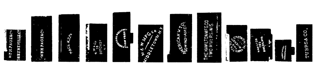 A bibliographic catalog of American wood type manufacturer’s stamps