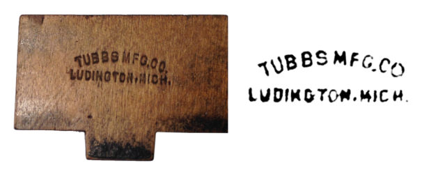Tubbs Mfg Co 1905-1909